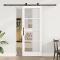 Porte coulissante avec kit matériel 'ORKDAL'blanche 78x202 cm