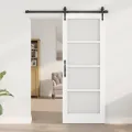 Porte coulissante  avec kit de quincaillerie 'ORKDAL'Blanche 78x202 cm