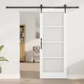Porte coulissante  avec kit quincaillerie 'ORKDAL'blanche 78x202 cm