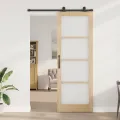 Porte coulissante  avec kit de matériel 'ORKDAL'83x232 cm