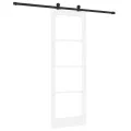 Porte coulissante  avec kit de quincaillerie 'ORKDAL'Blanche 73,5x211 cm