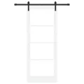 Porte coulissante  avec kit de quincaillerie 'ORKDAL'Blanche 83x211 cm
