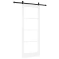 Porte coulissante  avec kit de quincaillerie 'ORKDAL'Blanche 83x211 cm