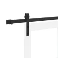 Porte coulissante  avec kit de quincaillerie 'ORKDAL'Blanche 83x211 cm