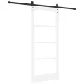 Porte coulissante  avec quincaillerie 'ORKDAL'blanche 86x198,5 cm