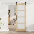 Porte Coulissante  avec Ensemble de Quincaillerie 'ORKDAL'73.5x198.5 cm