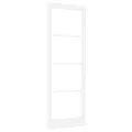 Porte intérieure avec verre 'ORKDAL'Blanche 83x232x4 cm