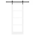 Porte Coulissante  avec Kit 'ORKDAL'Blanc 78x211 cm