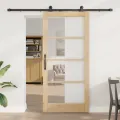 Porte coulissante avec quincaillerie "ORKDAL" 93x202 cm