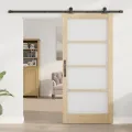 Porte coulissante avec quincaillerie "ORKDAL" 93x202 cm