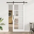 Porte Coulissante  avec Kit de Quincaillerie "ORKDAL" Blanche 86x211 cm