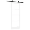 Porte coulissante  avec quincaillerie 'ORKDAL'blanche 86x211 cm