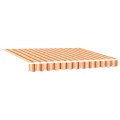 Auvent rétractable automatique Jaune et Orange 300x250 cm