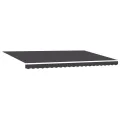 Store Rétractable Automatique Anthracite 500x300 cm