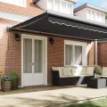 Store Rétractable Automatique Anthracite 500x300 cm