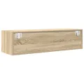 Meuble TV  Chêne Sonoma 100x31x25,5 cm en bois d'ingénierie