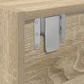 Meuble TV  Chêne Sonoma 100x31x25,5 cm en bois d'ingénierie