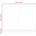 Auvent rétractable automatique anthracite 400x300 cm