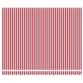 Auvent rétractable automatique rayé rouge et blanc 400x300 cm