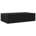 Meubles TV avec éclairage LED 2 pièces Chêne noir 60 x 35 x 15,5 cm