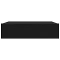 Meubles TV avec éclairage LED 2 pièces Chêne noir 60 x 35 x 15,5 cm