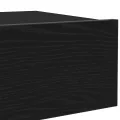 Meubles TV avec éclairage LED 2 pièces Chêne noir 60 x 35 x 15,5 cm