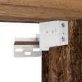 Ensemble de mobilier de salle de bain 2 pièces en bois ancien et en bois d'ingénierie