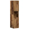 Ensemble de meubles de salle de bain 4 pièces en vieux bois