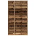 Meuble CD - Bois Vieux - 101x23x177.5 cm - Bois reconstitué