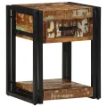 Table de chevet  40x35x50 cm en bois massif de récupération