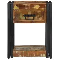 Table de chevet  40x35x50 cm en bois massif de récupération