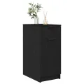 Armoire de bureau  en chêne noir - 33x50x75 cm - Fabriquée en bois d'ingénierie