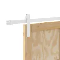Porte Coulissante  avec Ensemble de Quincaillerie 83x202 cm Bois Massif Pin