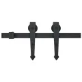 Porte Coulissante avec Kit de Quincaillerie 'ORKDAL'Bois de Pin