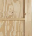 Porte coulissante  avec ensemble de quincaillerie 93x211 cm en bois massif de pin