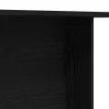 Table à manger  Noir Chêne 110x60x75 cm Bois d'ingénierie