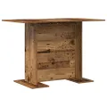 Table de salle à manger en bois ancien 110x60x75 cm en bois d'ingénierie