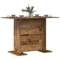 Table de salle à manger en bois ancien 110x60x75 cm en bois d'ingénierie
