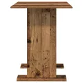 Table de salle à manger en bois ancien 110x60x75 cm en bois d'ingénierie