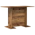 Table de salle à manger en bois ancien 110x60x75 cm en bois d'ingénierie