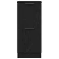 Buffets 2 pcs en Chêne Noir, 30x30x70 cm, Fabriqué en Bois d'Ingénierie