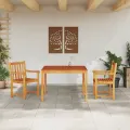 Ensemble de jardin 3 pièces en bois d'acacia