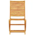 Set de Bistro Pliable 3 Pièces en Bois d'Acacia