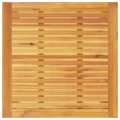 Ensemble de salle à manger de jardin 5 pièces en bois d'acacia solide