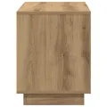 Meuble TV  en chêne artisanal 80x35x45 cm en bois d'ingénierie