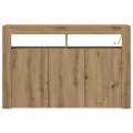 Buffet Chêne artisanal Bois d'ingénierie 116 x 30 x 75 cm Buffet
