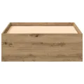 lit  Artisan Chêne 90x200 cm Bois d'ingénierie