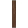 Bibliothèque Chêne marron Bois d'ingénierie 100 x 30 x 198 cm