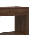 Bibliothèque Chêne marron Bois d'ingénierie 100 x 30 x 198 cm