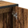 Ensemble de meubles de salle de bain 2 pièces en bois ancien et bois aggloméré